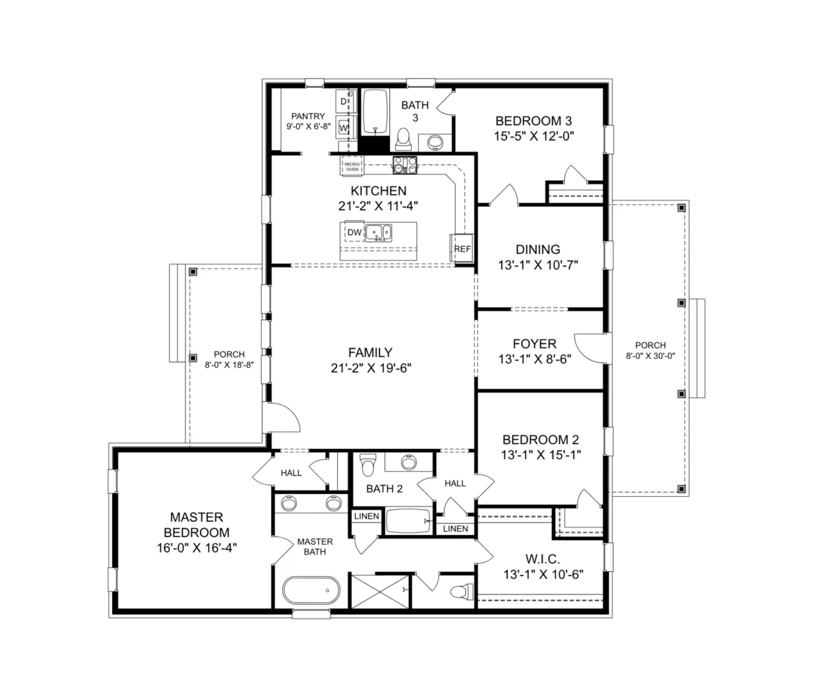 Cypress floor plan